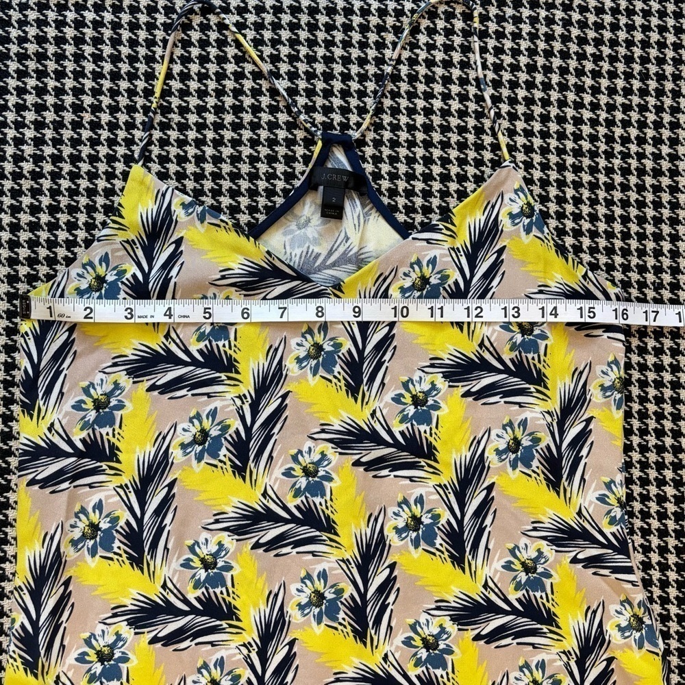 J. Crew | ‘Carrie’ Spring Meadow Silk Cami - Picture 14 of 14